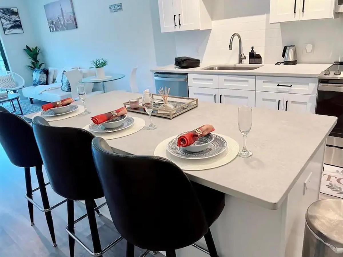 Lux Property Great For 1 To 8 Guests-Family Trip ,5Beds 2Rooms Staycation With Gym And Ev, Proximity To Downtown And Beaches West Palm Beach Exterior foto